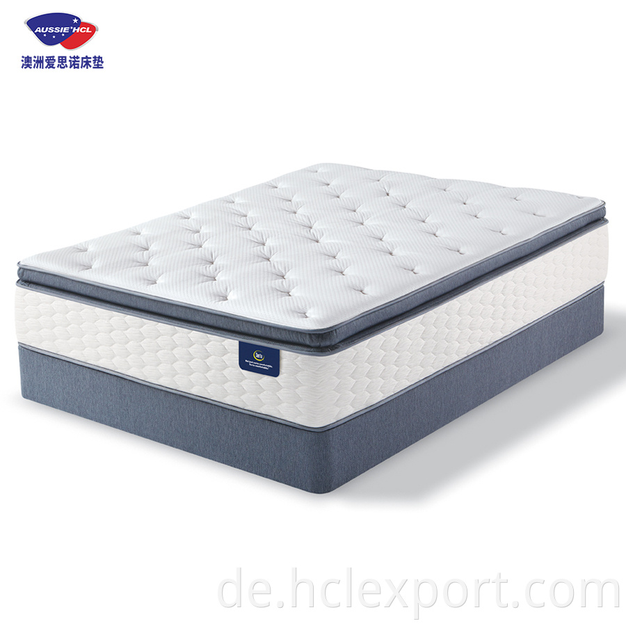 Matratzenfabrik Großhandel hohe Schlafqualität Roll Up Pocket Spring Matratze Komfortzone Matratze